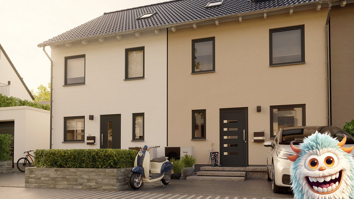 Häuser mit Ratenfressern